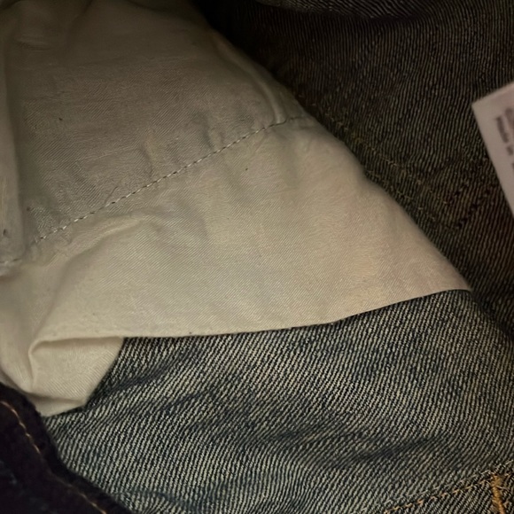 Gymboree SIZE 6 elastic waist denim blue jean pull on cargo Shorts 6 Pockets EUC - Picture 7 of 8